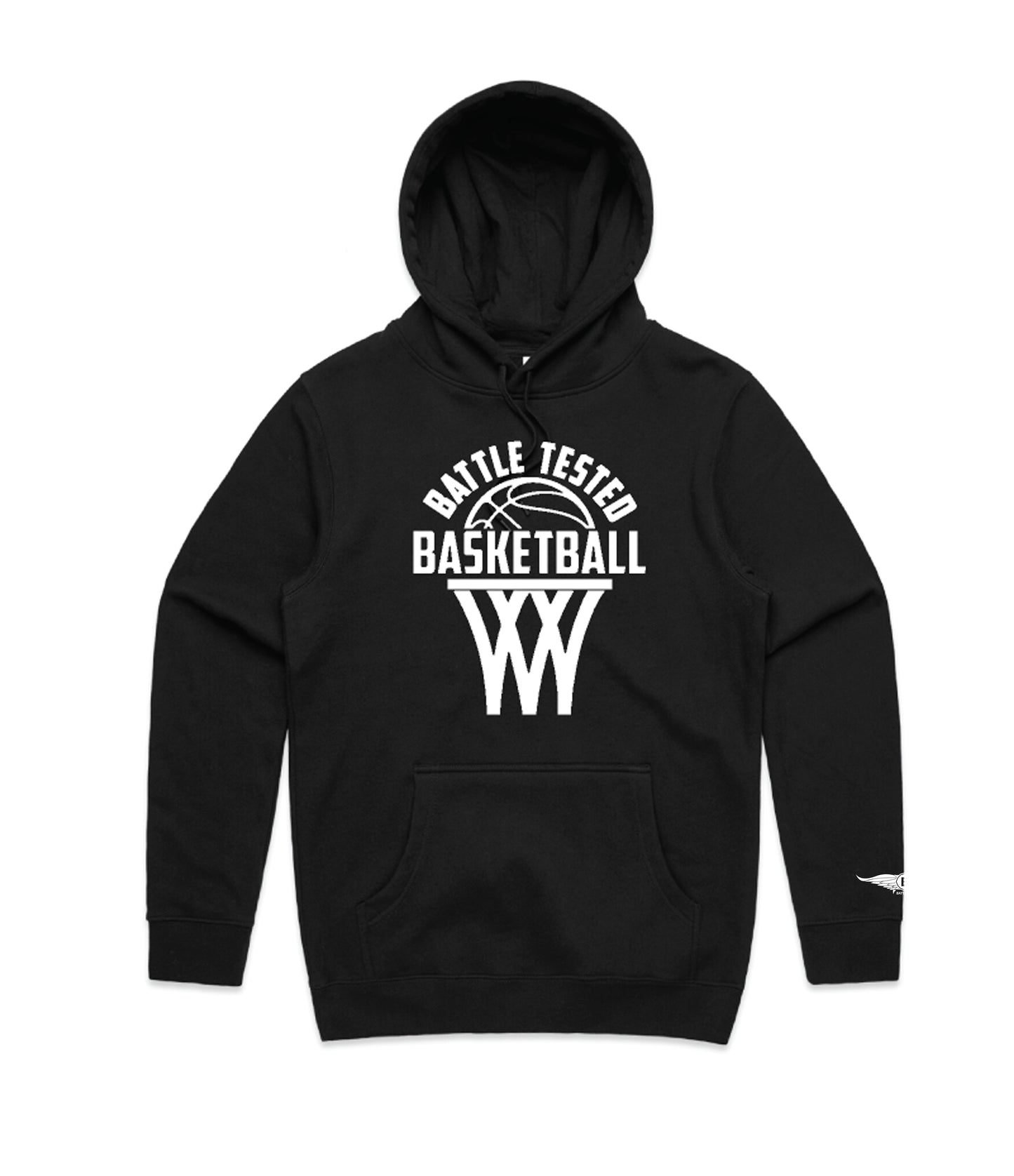 Battle Tested Basketball Net Hoodie
