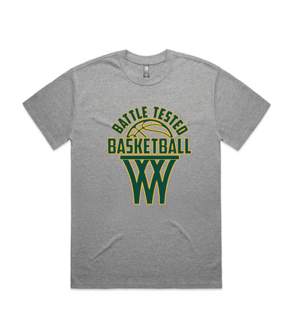 Battle Tested Basketball Net T-Shirt