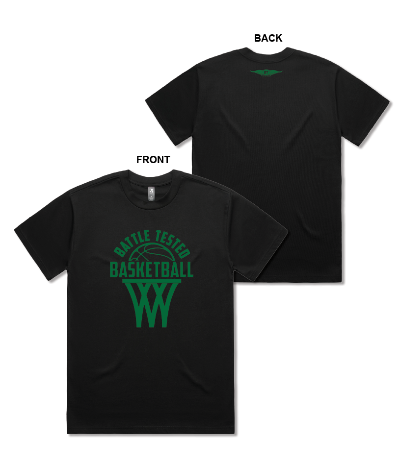 Battle Tested Basketball Net T-Shirt