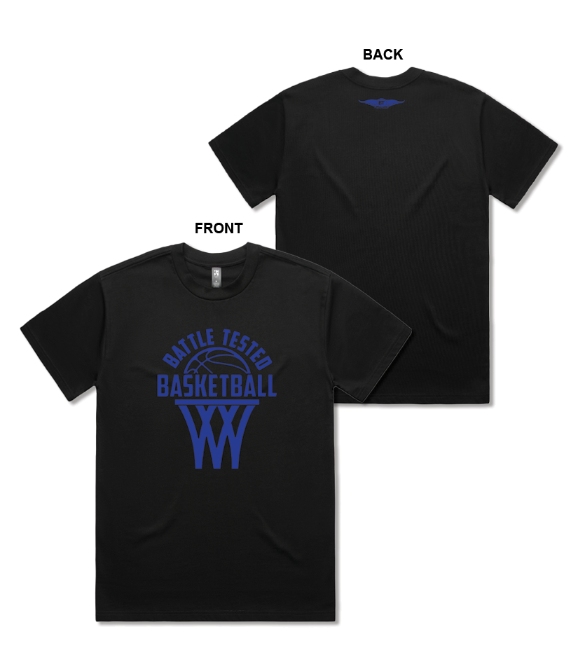 Battle Tested Basketball Net T-Shirt
