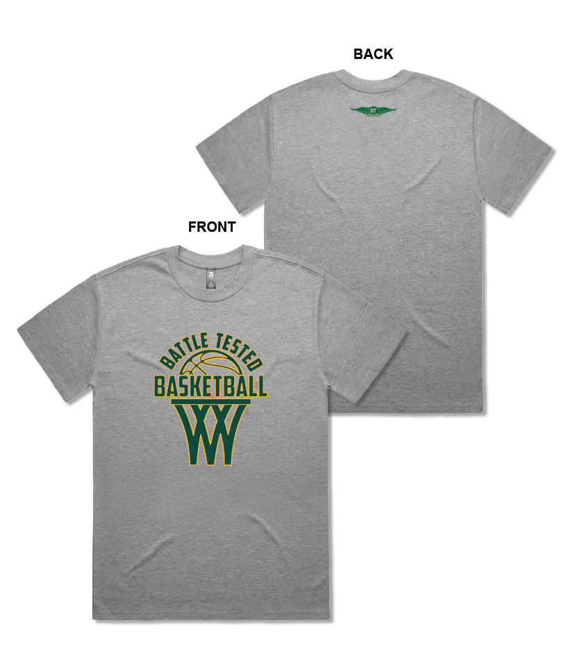 Battle Tested Basketball Net T-Shirt